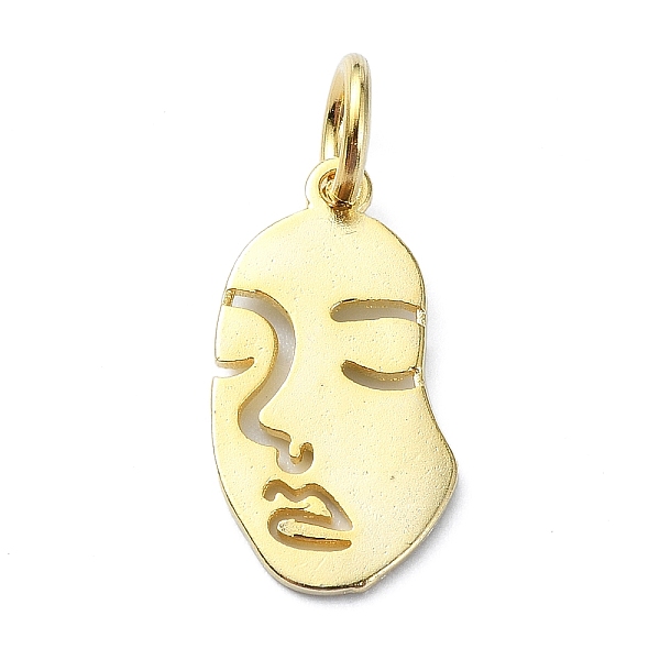 PandaHall 925 Sterling Silver Pendants, Hollow Face Shape Charms with Jump Rings, Golden, 18x9x1mm, Hole: 4mm Sterling Silver Human
PandaHall 925 Sterling Silver Pendants, Hollow Face Shape Charms with Jump Rings, Golden, 18x9x1mm, Hole: 4mm Sterling Silver Human