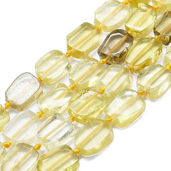 PandaHall Natural Lemon Quartz Beads Strands, Rectangle, 15~17x10~13x5~6mm, Hole: 1mm, about 22pcs/strand, 15.94''(40.5cm) Lemon Quartz...
PandaHall Natural Lemon Quartz Beads Strands, Rectangle, 15~17x10~13x5~6mm, Hole: 1mm, about 22pcs/strand, 15.94''(40.5cm) Lemon Quartz...
