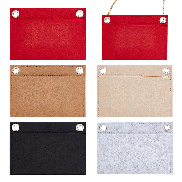 PandaHall WADORN 5 Colors Felt Purse Organizer Insert, Rectangle Envelope Crossbody Conversion Kit with Eyelets Women Clutch Pouches Divider..., Multicolor
PandaHall WADORN 5 Colors Felt Purse Organizer Insert, Rectangle Envelope Crossbody Conversion Kit with Eyelets Women Clutch Pouches Divider..., Multicolor