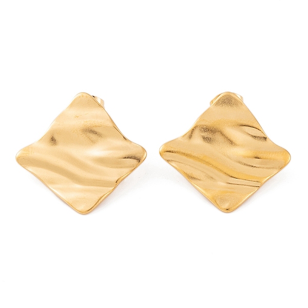 PandaHall Ion Plating(IP) 304 Stainless Steel Stud Earrings for Women, Golden, Rhombus, 24.5x25mm 304 Stainless Steel Rhombus
PandaHall Ion Plating(IP) 304 Stainless Steel Stud Earrings for Women, Golden, Rhombus, 24.5x25mm 304 Stainless Steel Rhombus