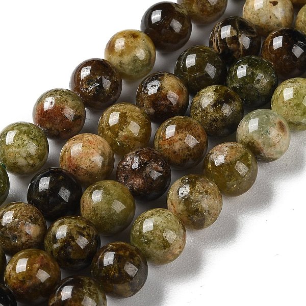 PandaHall Natural Green Garnet Beads Strands, Round, 10mm, Hole: 1.2mm, about 37pcs/strand, 15.35''(39cm) Garnet Round
PandaHall Natural Green Garnet Beads Strands, Round, 10mm, Hole: 1.2mm, about 37pcs/strand, 15.35''(39cm) Garnet Round