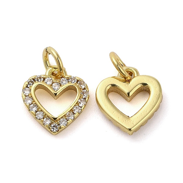 PandaHall Brass Micro Pave Cubic Zirconia Pendants, Cadmium Free & Lead Free, Long-Lasting Plated, with Jump Ring, Heart, Real 18K Gold..., Clear
PandaHall Brass Micro Pave Cubic Zirconia Pendants, Cadmium Free & Lead Free, Long-Lasting Plated, with Jump Ring, Heart, Real 18K Gold..., Clear