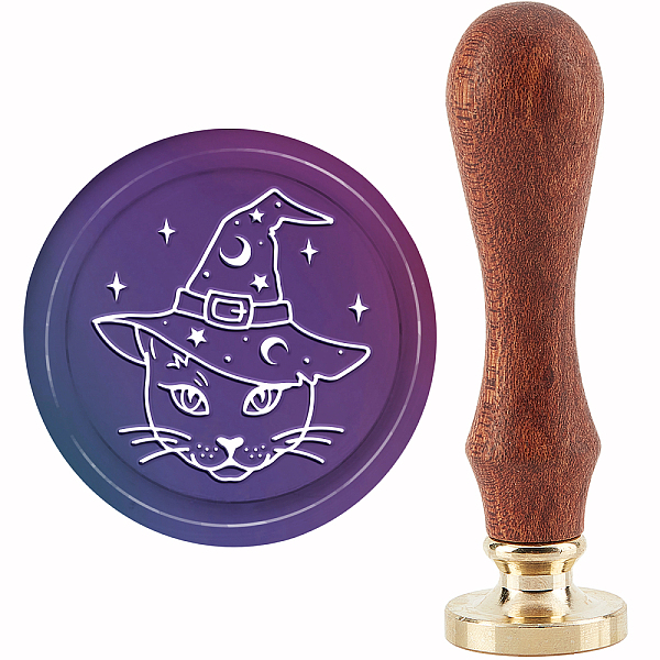 PandaHall CRASPIRE Cat Wax Seal Stamp Magic Hat Sealing Wax Stamps Star 30mm/1.18inch Removable Brass Head Sealing Stamp with Wooden Handle...
PandaHall CRASPIRE Cat Wax Seal Stamp Magic Hat Sealing Wax Stamps Star 30mm/1.18inch Removable Brass Head Sealing Stamp with Wooden Handle...