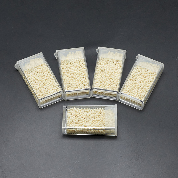 PandaHall MGB Matsuno Glass Beads, Japanese Seed Beads, 12/0 Opaque Glass Round Hole Rocailles Seed Beads, Cornsilk, 2x1mm, Hole: 0.5mm..., Gold
PandaHall MGB Matsuno Glass Beads, Japanese Seed Beads, 12/0 Opaque Glass Round Hole Rocailles Seed Beads, Cornsilk, 2x1mm, Hole: 0.5mm..., Gold