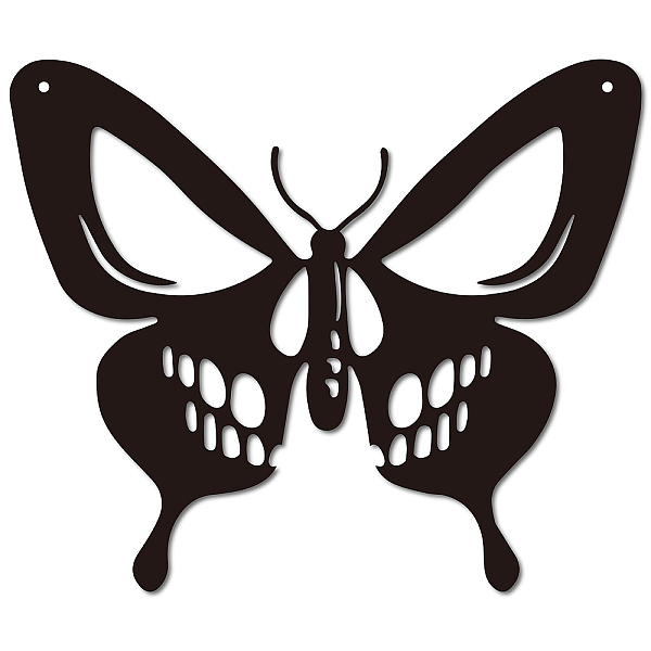 PandaHall Iron Wall Hanging Decorative, with Screws, Butterfly, Metal Wall Art Ornament for Home, Electrophoresis Black, 300x253mm Iron...
PandaHall Iron Wall Hanging Decorative, with Screws, Butterfly, Metal Wall Art Ornament for Home, Electrophoresis Black, 300x253mm Iron...