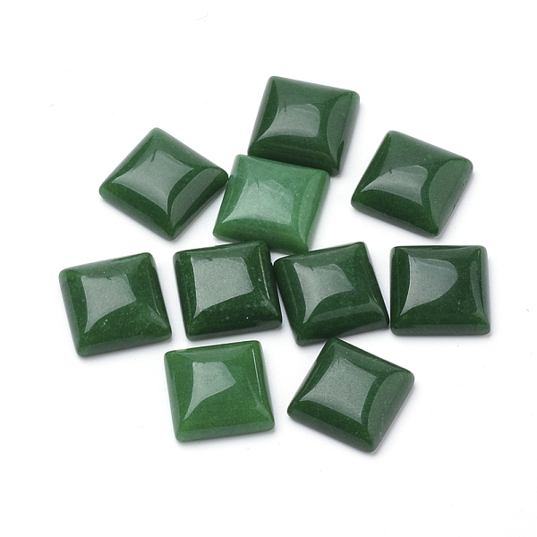 PandaHall Natural White Jade Cabochons, Dyed, Square, Dark Green, 10x10x5mm White Jade Square Green
PandaHall Natural White Jade Cabochons, Dyed, Square, Dark Green, 10x10x5mm White Jade Square Green