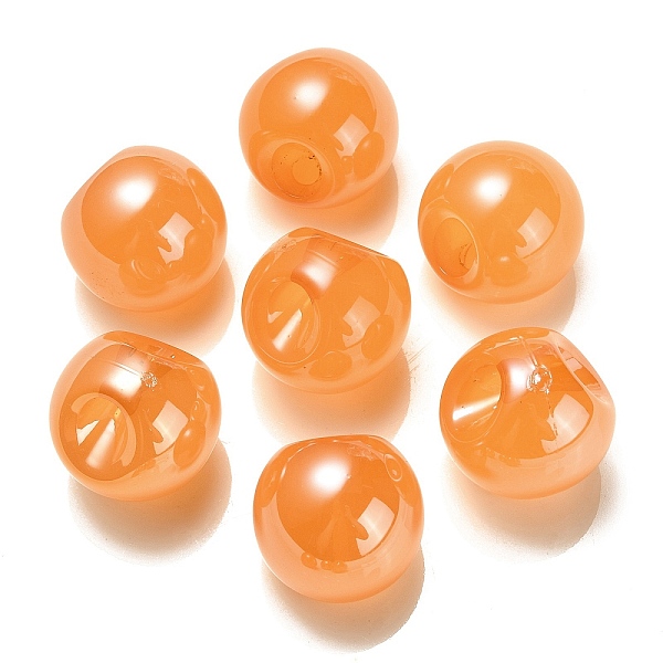 PandaHall Opaque Acrylic Beads, Round, Top Drilled, Dark Orange, 19x19x19mm, Hole: 3mm Acrylic Round
PandaHall Opaque Acrylic Beads, Round, Top Drilled, Dark Orange, 19x19x19mm, Hole: 3mm Acrylic Round