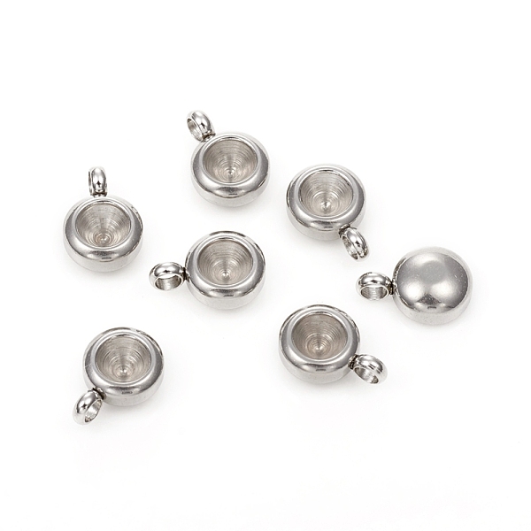 PandaHall 201 Stainless Steel Pendant Rhinestone Settings, For Pointed Back Rivoli Rhinestone, Flat Round, Stainless Steel Color, Fit for...
PandaHall 201 Stainless Steel Pendant Rhinestone Settings, For Pointed Back Rivoli Rhinestone, Flat Round, Stainless Steel Color, Fit for...