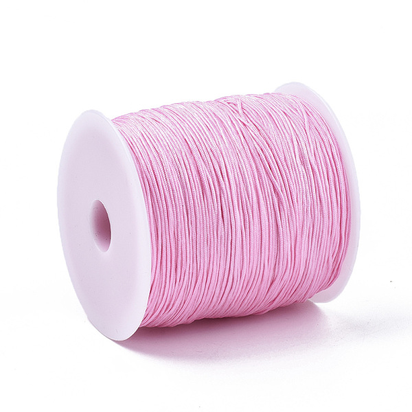 PandaHall Nylon Thread, Chinese Knotting Cord, Pearl Pink, 1mm, about 284.33 yards(260m)/roll Nylon Pink
PandaHall Nylon Thread, Chinese Knotting Cord, Pearl Pink, 1mm, about 284.33 yards(260m)/roll Nylon Pink