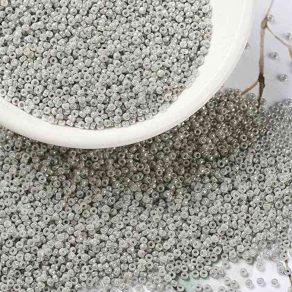 PandaHall MIYUKI Round Rocailles Beads, Japanese Seed Beads, (RR1866) Opaque Gray Luster, 15/0, 1.5mm, Hole: 0.7mm, about 5555pcs/10g Glass...
PandaHall MIYUKI Round Rocailles Beads, Japanese Seed Beads, (RR1866) Opaque Gray Luster, 15/0, 1.5mm, Hole: 0.7mm, about 5555pcs/10g Glass...