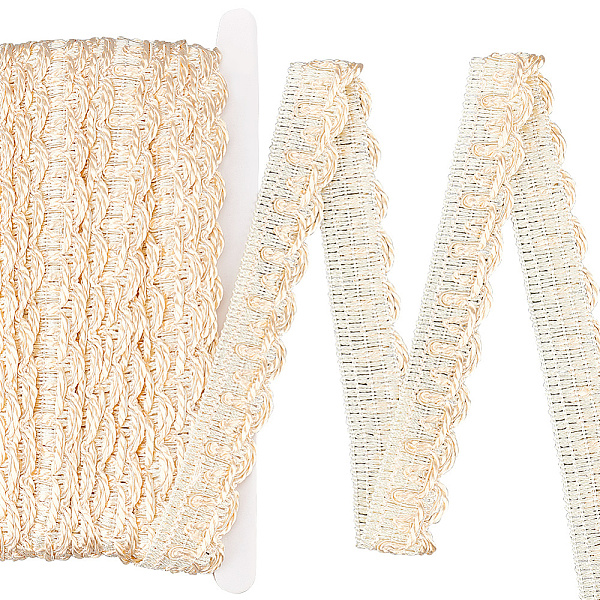 PandaHall About 8.75 Yards/8m Braid Trim, 1 Inch Wide Polyester Woven Trim Curtain Lace Trim Decorative Gimp Trim for DIY Crafts Sewing...
PandaHall About 8.75 Yards/8m Braid Trim, 1 Inch Wide Polyester Woven Trim Curtain Lace Trim Decorative Gimp Trim for DIY Crafts Sewing...