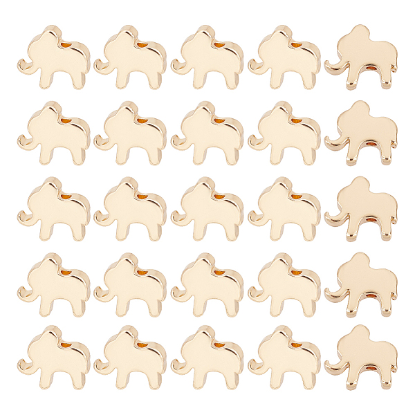 PandaHall 30Pcs Brass Beads, Elephant, Real 14K Gold Plated, 10.5x12x3mm, Hole: 1.6mm Brass Elephant
PandaHall 30Pcs Brass Beads, Elephant, Real 14K Gold Plated, 10.5x12x3mm, Hole: 1.6mm Brass Elephant