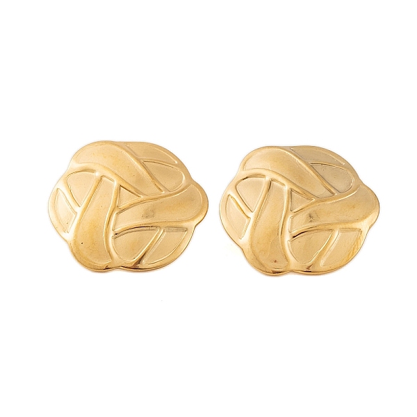 PandaHall Ion Plating(IP) 304 Stainless Steel Stud Earrings for Women, Flower, Real 18K Gold Plated, 24.5x25mm 304 Stainless Steel Flower
PandaHall Ion Plating(IP) 304 Stainless Steel Stud Earrings for Women, Flower, Real 18K Gold Plated, 24.5x25mm 304 Stainless Steel Flower