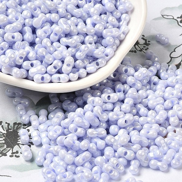 PandaHall Opaque Colours Luster Glass Seed Beads, Peanut, Lilac, 6x3.5x3mm, Hole: 1mm, about 7258pcs/pound Glass Peanut Purple
PandaHall Opaque Colours Luster Glass Seed Beads, Peanut, Lilac, 6x3.5x3mm, Hole: 1mm, about 7258pcs/pound Glass Peanut Purple