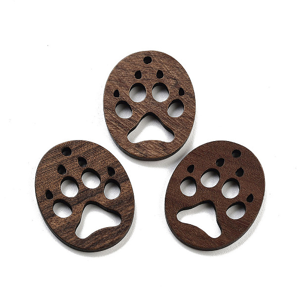 PandaHall Walnut Wood Pendants, Paw Print, 28.5x23x2.5mm, Hole: 2mm Wood Paw Print Brown
PandaHall Walnut Wood Pendants, Paw Print, 28.5x23x2.5mm, Hole: 2mm Wood Paw Print Brown
