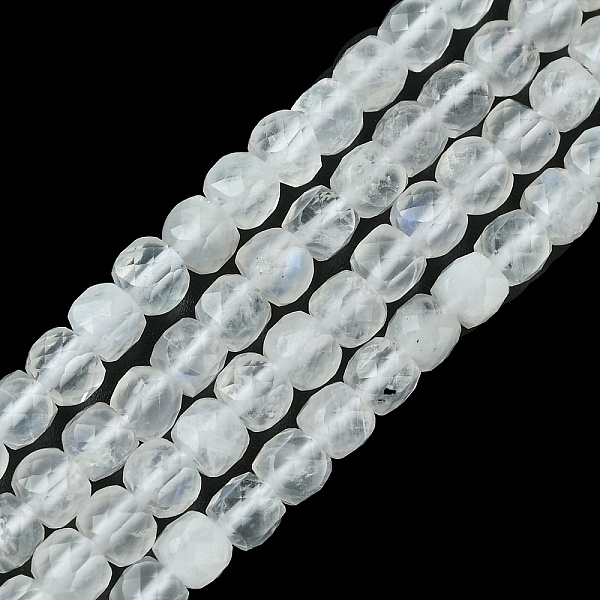 PandaHall Natural Rainbow Moonstone Beads Strands, Faceted, Cube, 4x4x4mm, Hole: 0.9mm, about 110pcs/strand, 15.35 inch(39cm) Rainbow...
PandaHall Natural Rainbow Moonstone Beads Strands, Faceted, Cube, 4x4x4mm, Hole: 0.9mm, about 110pcs/strand, 15.35 inch(39cm) Rainbow...