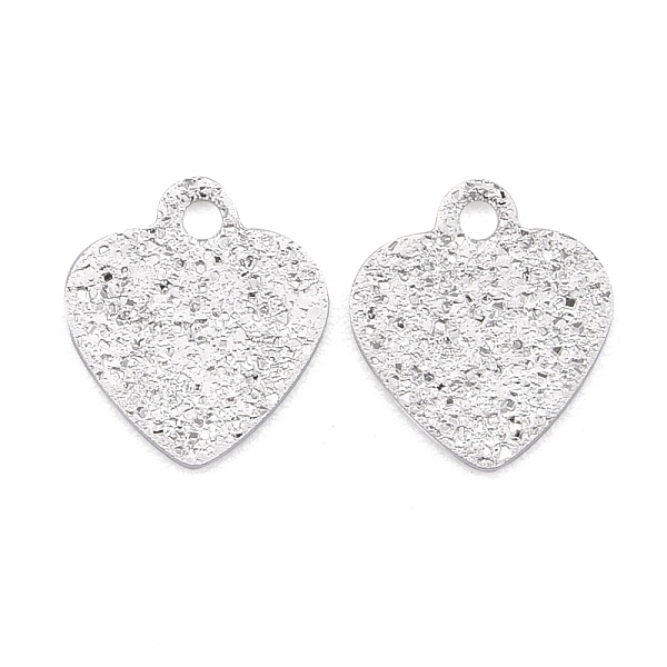 PandaHall Brass Charms, Heart, 925 Sterling Silver Plated, 8x7x0.5mm, Hole: 1mm Brass Heart
PandaHall Brass Charms, Heart, 925 Sterling Silver Plated, 8x7x0.5mm, Hole: 1mm Brass Heart
