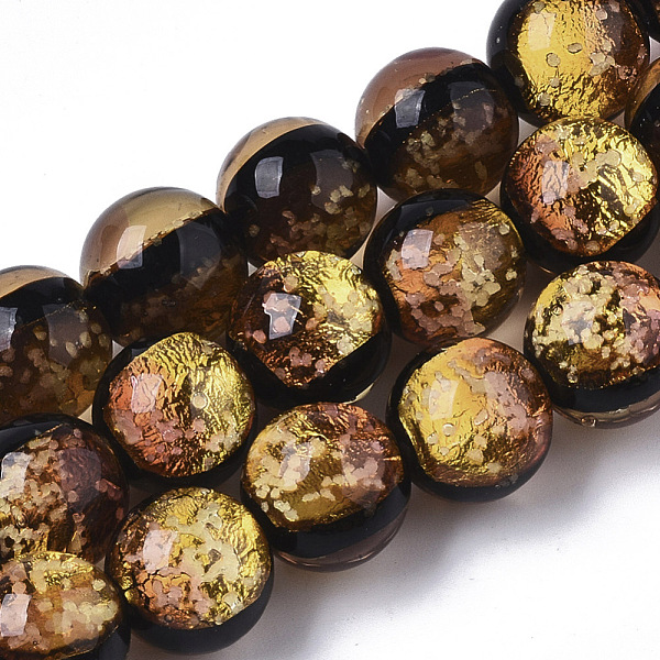 PandaHall Handmade Silver Foil Glass Lampwork Beads Strands, Round, Gold, 10.5x9.5~10.5mm, Hole: 1mm, about 50pcs/Strand, 19.29 inch~19.69...
PandaHall Handmade Silver Foil Glass Lampwork Beads Strands, Round, Gold, 10.5x9.5~10.5mm, Hole: 1mm, about 50pcs/Strand, 19.29 inch~19.69...