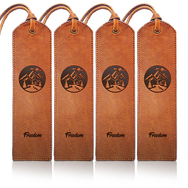 PandaHall Cowhide Leather Labels, Handmade Embossed Tag, with Holes, for DIY Jeans, Bags, Shoes, Hat Accessories, Mountain, 180x50x1.2mm...
PandaHall Cowhide Leather Labels, Handmade Embossed Tag, with Holes, for DIY Jeans, Bags, Shoes, Hat Accessories, Mountain, 180x50x1.2mm...