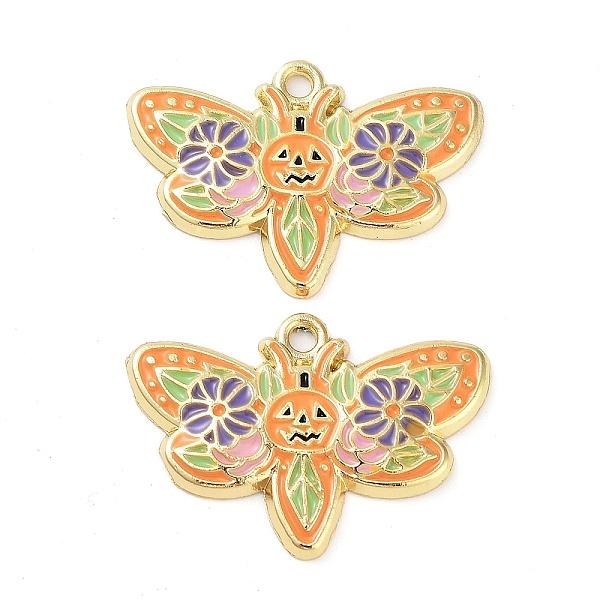 PandaHall Halloween Theme Rack Plating Alloy Enamel Pendants, Golden, with Flower, Butterfly, 20x28.5x2mm, Hole: 2mm Alloy+Enamel Butterfly
PandaHall Halloween Theme Rack Plating Alloy Enamel Pendants, Golden, with Flower, Butterfly, 20x28.5x2mm, Hole: 2mm Alloy+Enamel Butterfly