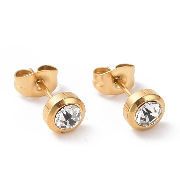 PandaHall Rhinestone Column Stud Earrings, Golden Plated 304 Stainless Steel Jewelry for Women, Crystal, 15x6mm, Pin: 0.8mm Rhinestone..., Clear
PandaHall Rhinestone Column Stud Earrings, Golden Plated 304 Stainless Steel Jewelry for Women, Crystal, 15x6mm, Pin: 0.8mm Rhinestone..., Clear