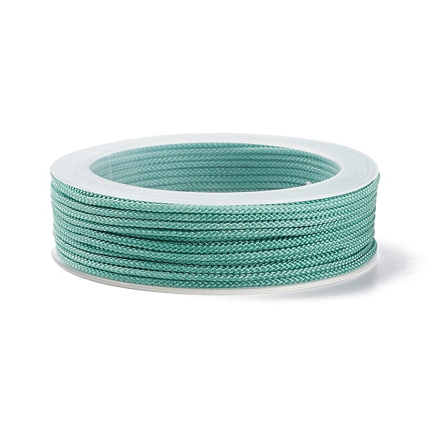 PandaHall Braided Nylon Threads, Dyed, Knotting Cord, for Chinese Knotting, Crafts and Jewelry Making, Turquoise, 1.5mm, about 13.12 yards..., Green
PandaHall Braided Nylon Threads, Dyed, Knotting Cord, for Chinese Knotting, Crafts and Jewelry Making, Turquoise, 1.5mm, about 13.12 yards..., Green