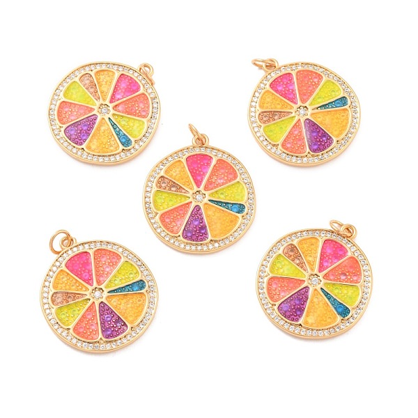 PandaHall Eco-Friendly Brass Micro Pave Cubic Zirconia with Enamel Pendants, Long-Lasting Plated, Lead Free & Cadmium Free & Nickel Free...
PandaHall Eco-Friendly Brass Micro Pave Cubic Zirconia with Enamel Pendants, Long-Lasting Plated, Lead Free & Cadmium Free & Nickel Free...