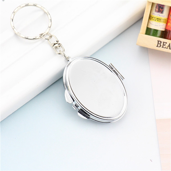 PandaHall Iron Folding Mirror Keychain, Travel Portable Compact Pocket Mirror, Blank Base for UV Resin Craft, Oval, 9.7cm, Oval: 50x39x8mm...
PandaHall Iron Folding Mirror Keychain, Travel Portable Compact Pocket Mirror, Blank Base for UV Resin Craft, Oval, 9.7cm, Oval: 50x39x8mm...