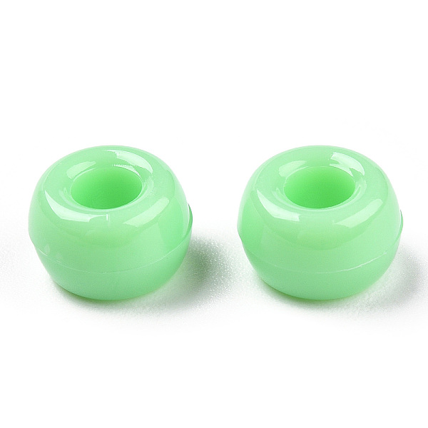 PandaHall Opaque Plastic Beads, Barrel, Light Green, 9x6mm, Hole: 3.8mm, about 1950pcs/500g Plastic Barrel
PandaHall Opaque Plastic Beads, Barrel, Light Green, 9x6mm, Hole: 3.8mm, about 1950pcs/500g Plastic Barrel