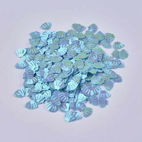 PandaHall Ornament Accessories Plastic Paillette/Sequins Beads, No Hole/Undrilled Beads, Shell Shapes, Cornflower Blue, 6x8x0.6mm, about...
PandaHall Ornament Accessories Plastic Paillette/Sequins Beads, No Hole/Undrilled Beads, Shell Shapes, Cornflower Blue, 6x8x0.6mm, about...