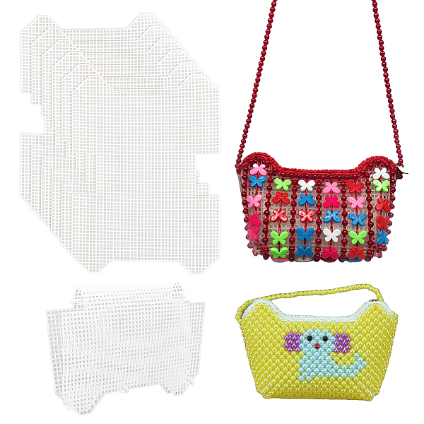 PandaHall Plastic Mesh Canvas Bag Sheets, for DIY Crafting Knitting Handbag Accessories, Rectangle Pattern, 26x18.5x0.1cm Plastic Rectangle..., White
PandaHall Plastic Mesh Canvas Bag Sheets, for DIY Crafting Knitting Handbag Accessories, Rectangle Pattern, 26x18.5x0.1cm Plastic Rectangle..., White