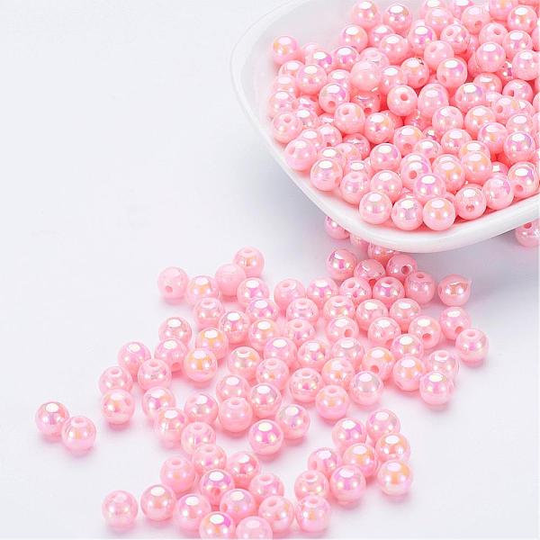 PandaHall Eco-Friendly Poly Styrene Acrylic Beads, AB Color Plated, Round, Misty Rose, 8mm, Hole: 1mm, about 2000pcs/500g Acrylic Round Red
PandaHall Eco-Friendly Poly Styrene Acrylic Beads, AB Color Plated, Round, Misty Rose, 8mm, Hole: 1mm, about 2000pcs/500g Acrylic Round Red