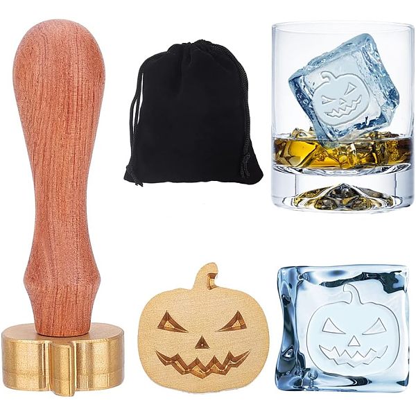 PandaHall Olycraft 1Pc Halloween Golden Tone Brass Stamp Head, with 1Pc Rectangle Velvet Pouches and 1Pc Pear Wood Handle, for Wax Seal...
PandaHall Olycraft 1Pc Halloween Golden Tone Brass Stamp Head, with 1Pc Rectangle Velvet Pouches and 1Pc Pear Wood Handle, for Wax Seal...