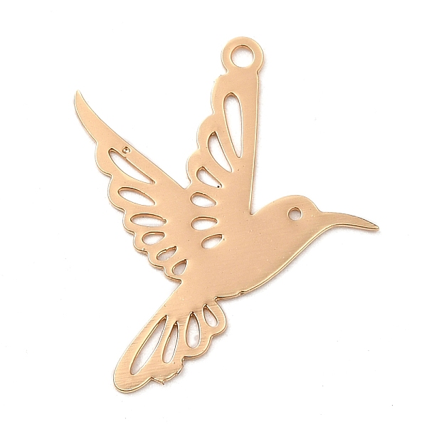 PandaHall Rack Plating Brass Filigree Pendants, Long-Lasting Plated, Bird Charms, Light Gold, 21x17x0.3mm, Hole: 1.2mm Brass Bird
PandaHall Rack Plating Brass Filigree Pendants, Long-Lasting Plated, Bird Charms, Light Gold, 21x17x0.3mm, Hole: 1.2mm Brass Bird