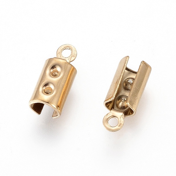 PandaHall Ion Plating(IP) 304 Stainless Steel Cord Ends, End Caps, Column, Golden, 10x3mm, Hole: 1mm, Inner Diameter: 4mm 304 Stainless...
PandaHall Ion Plating(IP) 304 Stainless Steel Cord Ends, End Caps, Column, Golden, 10x3mm, Hole: 1mm, Inner Diameter: 4mm 304 Stainless...