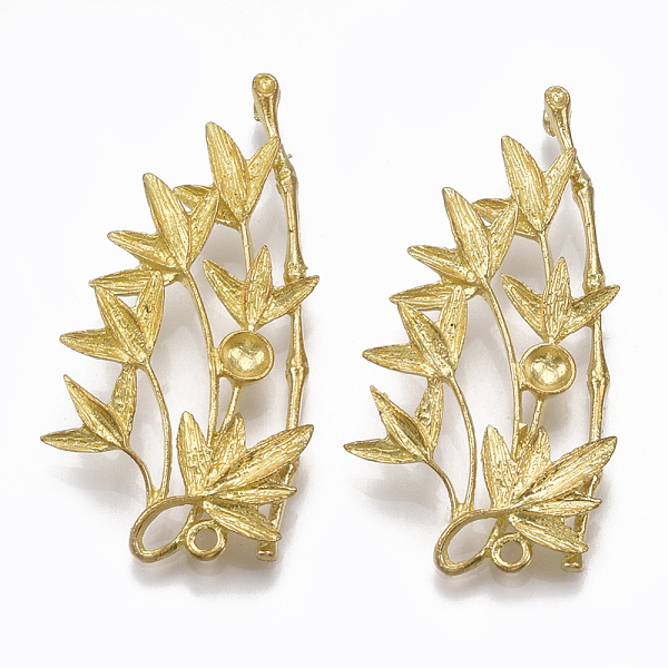 PandaHall Brass Connector Rhinestone Settings, Nickel Free, Branch, Raw(Unplated), Fit for 1~3mm Rhinestone, 42x20.5x6mm, Hole: 1.5mm Brass...
PandaHall Brass Connector Rhinestone Settings, Nickel Free, Branch, Raw(Unplated), Fit for 1~3mm Rhinestone, 42x20.5x6mm, Hole: 1.5mm Brass...