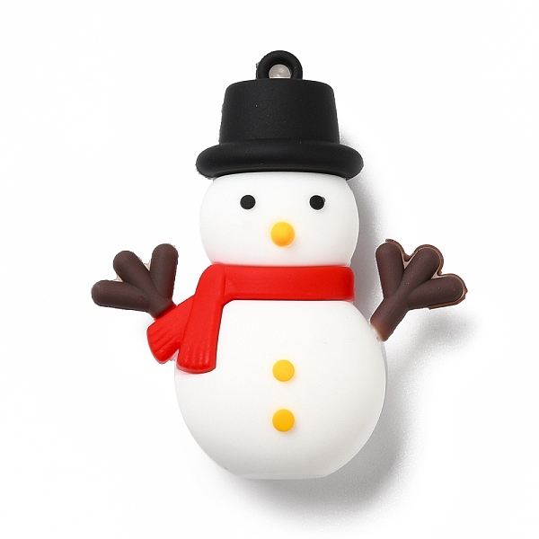 PandaHall Christmas PVC Plastic Big Pendants, Snowman, White, 54x46.5x19mm, Hole: 3mm PVC Snowman White
PandaHall Christmas PVC Plastic Big Pendants, Snowman, White, 54x46.5x19mm, Hole: 3mm PVC Snowman White