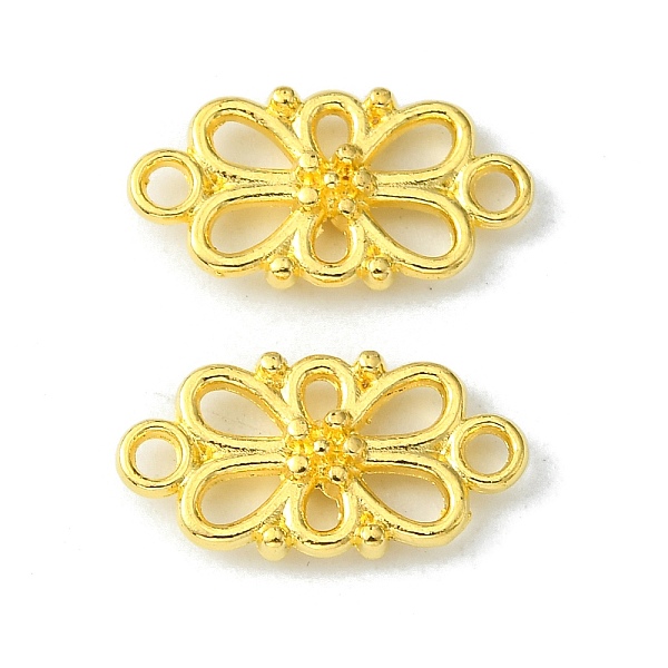 PandaHall Tibetan Style Links connectors, Flower, Lead Free and Cadmium Free, Golden, 16x8x3.5mm, Hole: 1.5mm Alloy Flower
PandaHall Tibetan Style Links connectors, Flower, Lead Free and Cadmium Free, Golden, 16x8x3.5mm, Hole: 1.5mm Alloy Flower