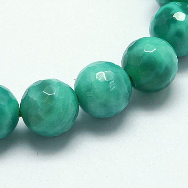 PandaHall Natural Peacock Agate Beads Strands, Dyed, Faceted, Round, 8mm, Hole: 1mm Natural Agate Round Green
PandaHall Natural Peacock Agate Beads Strands, Dyed, Faceted, Round, 8mm, Hole: 1mm Natural Agate Round Green