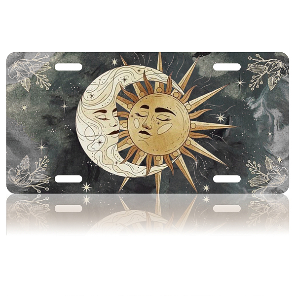 PandaHall Aluminum Alloy Decoration Frame, for Licence Plate, Rectangle, Moon, 150x300x8mm Aluminum Alloy Moon
PandaHall Aluminum Alloy Decoration Frame, for Licence Plate, Rectangle, Moon, 150x300x8mm Aluminum Alloy Moon