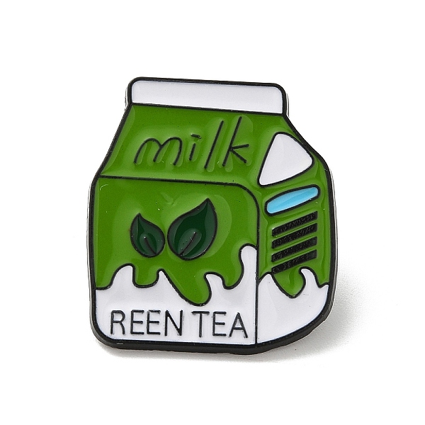 PandaHall Zinc Alloy Brooches, Enamel Pins, Black, Milk Carton, Olive Drab, 28.5x25x1.5mm Alloy
PandaHall Zinc Alloy Brooches, Enamel Pins, Black, Milk Carton, Olive Drab, 28.5x25x1.5mm Alloy