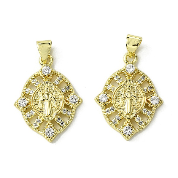 PandaHall Brass Micro Pave Cubic Zirconia Pendants, Real 18K Gold Plated, Rhombus, 24x18x3.5mm, Hole: 4x3mm Brass+Cubic Zirconia Rhombus..., Clear
PandaHall Brass Micro Pave Cubic Zirconia Pendants, Real 18K Gold Plated, Rhombus, 24x18x3.5mm, Hole: 4x3mm Brass+Cubic Zirconia Rhombus..., Clear