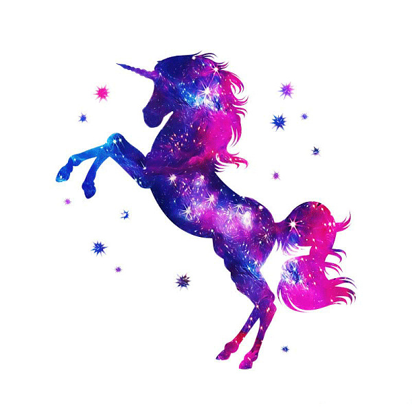 PandaHall Unicorn Pattern Heat Transfer Film, Iron on Vinyl, for Garment T-shirt Accessories, Purple, 210x198mm Plastic Unicorn Purple
PandaHall Unicorn Pattern Heat Transfer Film, Iron on Vinyl, for Garment T-shirt Accessories, Purple, 210x198mm Plastic Unicorn Purple