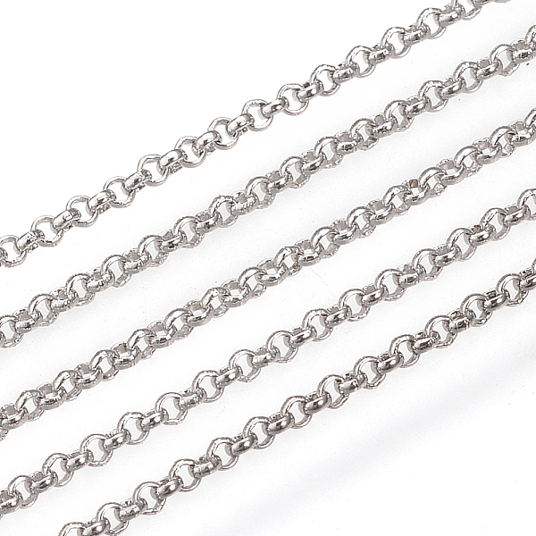 PandaHall Soldered Brass Rolo Chains, Belcher Chain, with Spool, Nickel Free, Real Platinum Plated, 1.3x1.3x0.5x0.2mm, about 98.42 Feet...
PandaHall Soldered Brass Rolo Chains, Belcher Chain, with Spool, Nickel Free, Real Platinum Plated, 1.3x1.3x0.5x0.2mm, about 98.42 Feet...