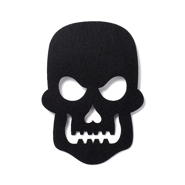 PandaHall Wool Felt Skull Party Decorations, Halloween Themed Display Decorations, for Decorative Tree, Banner, Garland, Black, 198x138x2mm...
PandaHall Wool Felt Skull Party Decorations, Halloween Themed Display Decorations, for Decorative Tree, Banner, Garland, Black, 198x138x2mm...