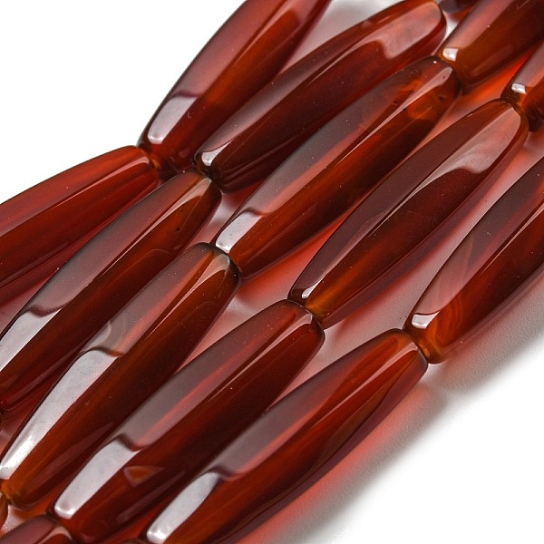 PandaHall Natural Carnelian Beads Strands, Dyed, Faceted Oval, 30x7.5mm, Hole: 1.2mm, about 13pcs/strand, 15.55''(39.5cm) Carnelian Oval
PandaHall Natural Carnelian Beads Strands, Dyed, Faceted Oval, 30x7.5mm, Hole: 1.2mm, about 13pcs/strand, 15.55''(39.5cm) Carnelian Oval