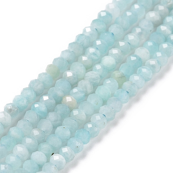 PandaHall Natural Amazonite Beads Strands, Faceted, Rondelle, 3x2mm, Hole: 0.3mm, about 188pcs/strand, 15.55 inch(39.5cm) Amazonite Rondelle
PandaHall Natural Amazonite Beads Strands, Faceted, Rondelle, 3x2mm, Hole: 0.3mm, about 188pcs/strand, 15.55 inch(39.5cm) Amazonite Rondelle