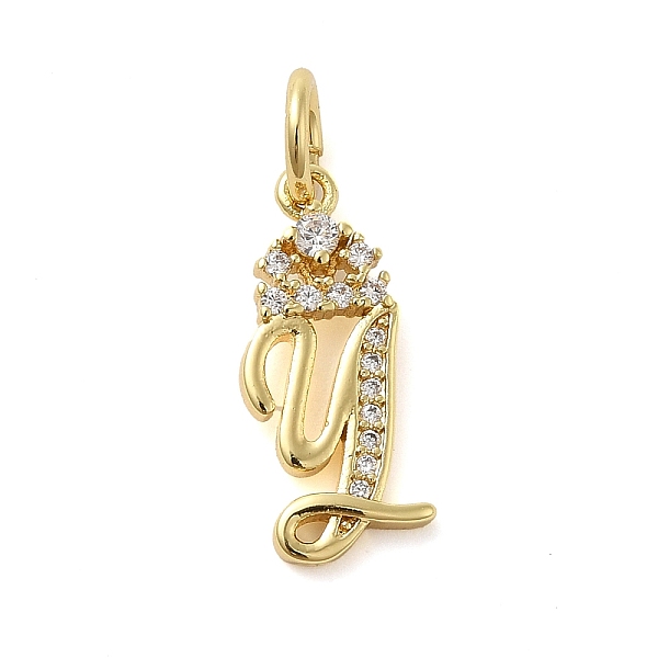 PandaHall Brass Micro Pave Cubic Zirconia Pendants, with Jump Ring, Letter Y, 18x9x2mm, Ring: 6x1mm, Inner Diameter: 4mm Brass+Cubic..., Clear
PandaHall Brass Micro Pave Cubic Zirconia Pendants, with Jump Ring, Letter Y, 18x9x2mm, Ring: 6x1mm, Inner Diameter: 4mm Brass+Cubic..., Clear