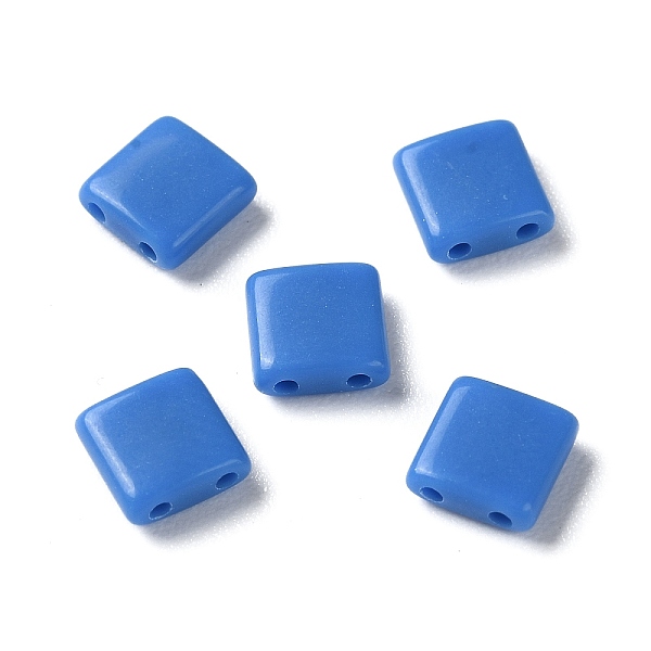 PandaHall Opaque Acrylic Slide Charms, Square, Dodger Blue, 5.2x5.2x2mm, Hole: 0.8mm Acrylic Square
PandaHall Opaque Acrylic Slide Charms, Square, Dodger Blue, 5.2x5.2x2mm, Hole: 0.8mm Acrylic Square