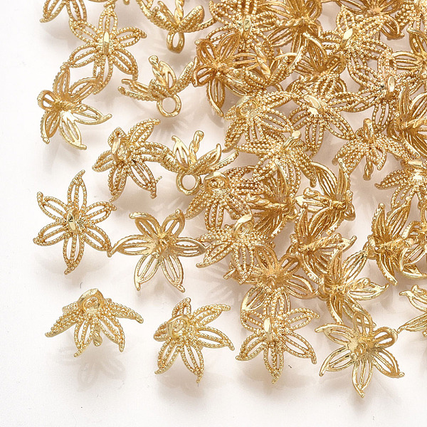 PandaHall Brass Peg Bails Pendants, For Half Drilled Beads, Flower, Real 18K Gold Plated, 10x9x7~7.5mm, Hole: 1.4mm, Pin: 1mm Brass
PandaHall Brass Peg Bails Pendants, For Half Drilled Beads, Flower, Real 18K Gold Plated, 10x9x7~7.5mm, Hole: 1.4mm, Pin: 1mm Brass